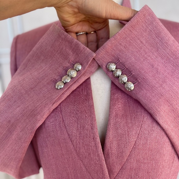 Veronica Beard Pink Blazer - Picture 4 of 11